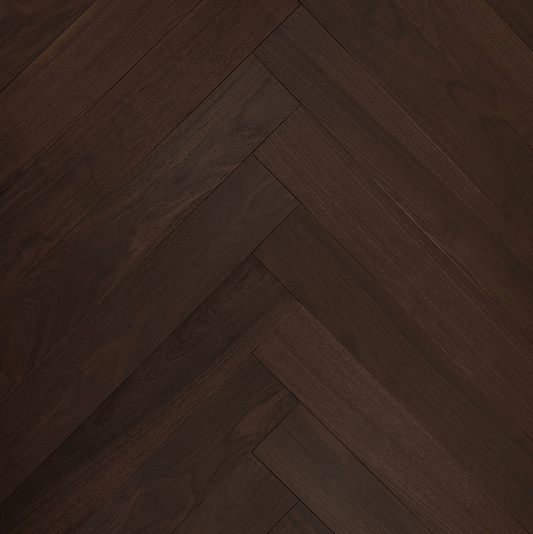 Vidar - American Oak - Herringbone Collection - Chocolate - Select Grade