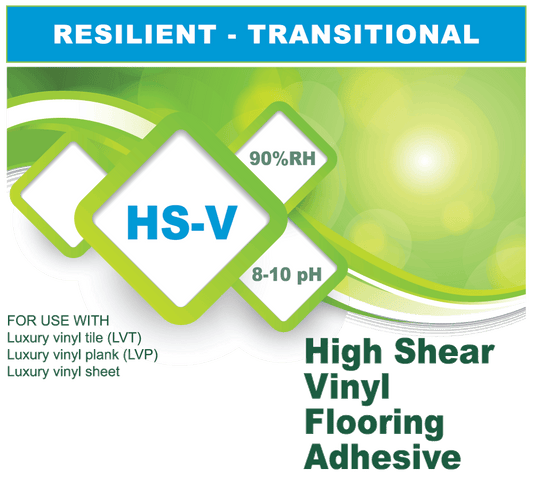 Kennedy - High Shear Vinyl Flooring Adhesive - HS-V - 4G PAIL