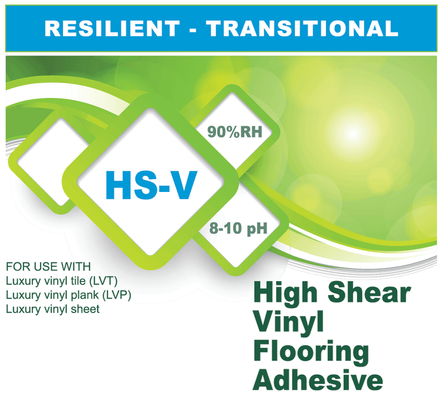 Kennedy - High Shear Vinyl Flooring Adhesive - HS-V - 4G PAIL