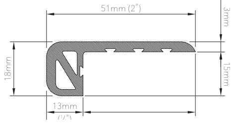 Augustine White Oak Stair Nose
