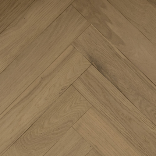 Grandeur Flooring - Engineered Hardwood - Herringbone Collection - Nordic Sand