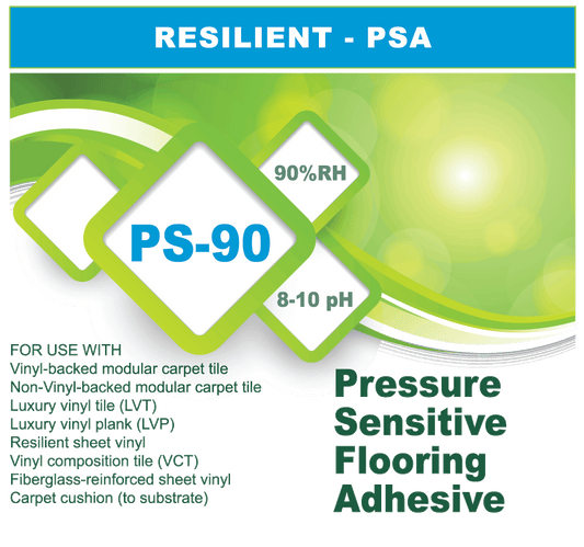 Kennedy - Pressure Sensitive Flooring Adhesive - PS-90 PSA - 1G PAIL