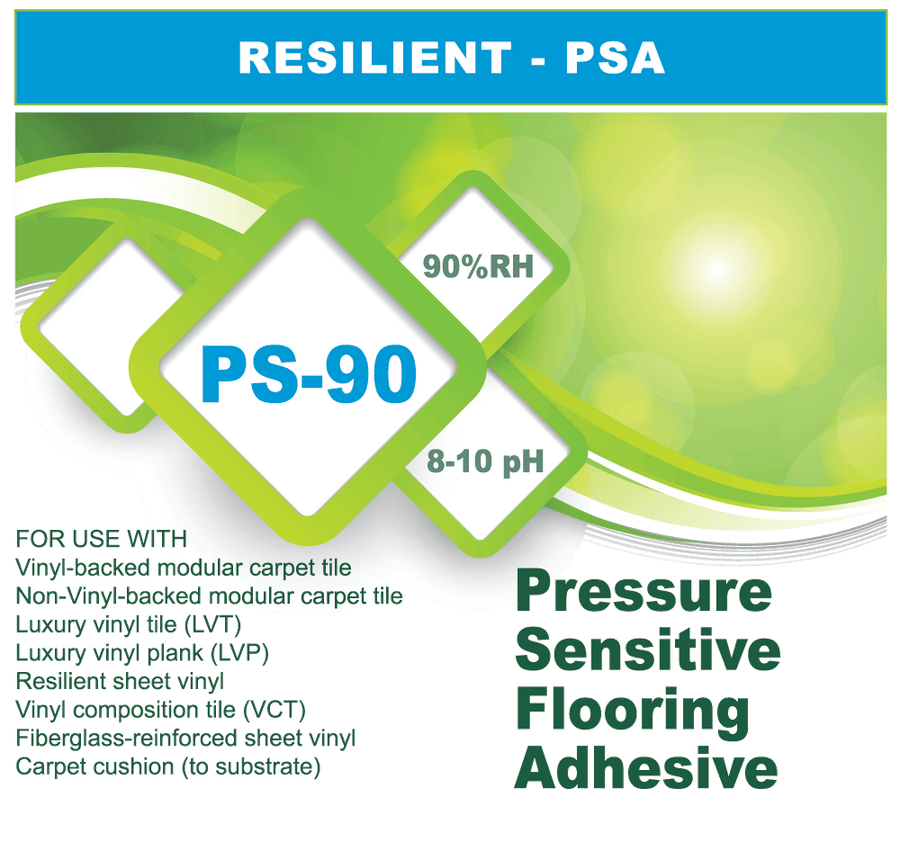 Kennedy - Pressure Sensitive Flooring Adhesive - PS-90 PSA - 4G PAIL