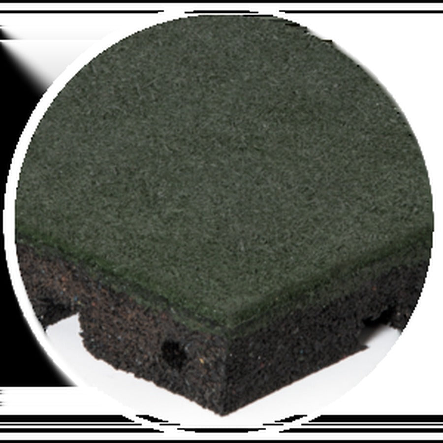 ARMOUR RUBBER - Playtile Transition Ramp - 40"x8" - Green