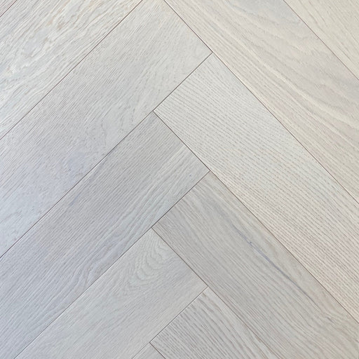 Vidar - West Coast - Herringbone Collection - Pearl - ABC Grade