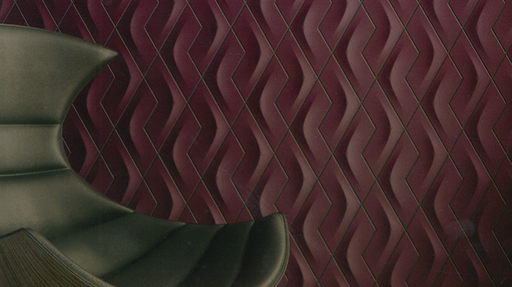 OLYMPIA TILE + STONE - Arc Series - Glazed Wall Tile - 5" x 12" - Claret Red