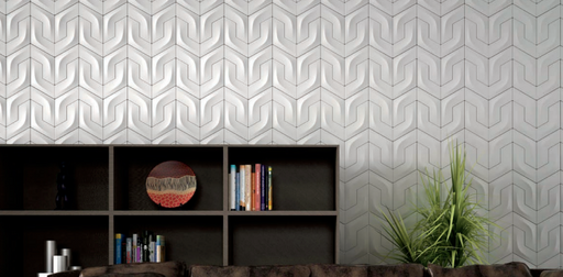 OLYMPIA TILE + STONE - Arc Series - Glazed Wall Tile - 5" x 12" - Polar White - Matte