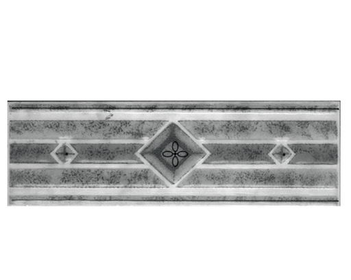 OLYMPIA TILE + STONE - Alba Series - Glazed Wall Tile - Grey - Listello