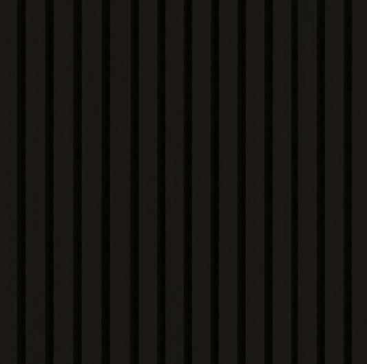 MSI - Acoustic Wood Slat Panel - Ebony