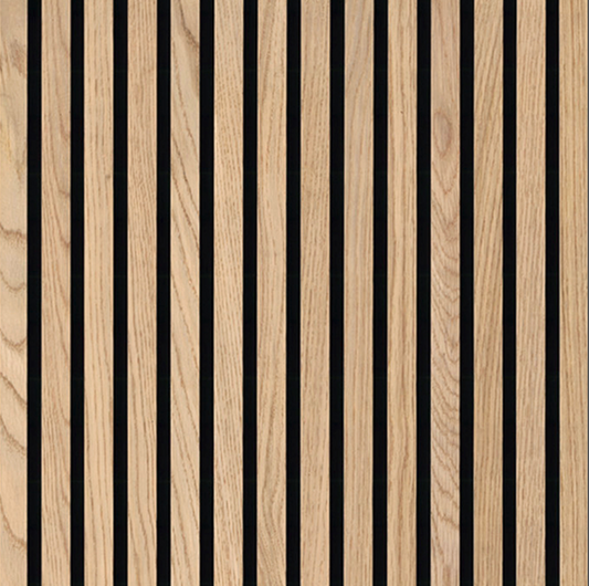 MSI - Acoustic Wood Slat Panel - Natural