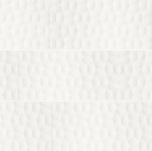 MSI - Adella Viso White Satin - Tile - 12" x 24"