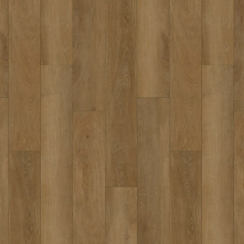 Close-up of wooden flooring with a brown finish