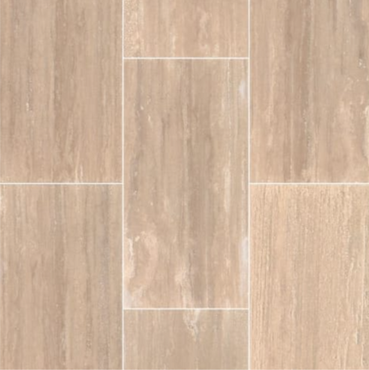 MSI - Roman Vein Cut - Polished - Beige - 12" x 24"