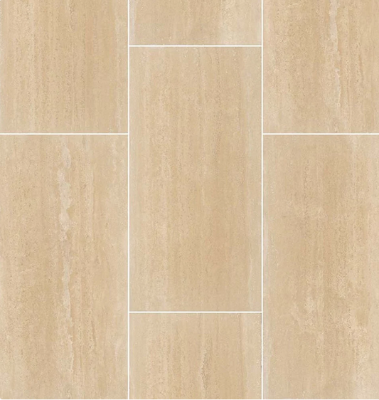 MSI - Roman Vein Cut - Honed - Beige - 12" x 24"