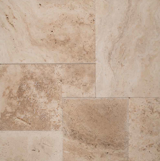 MSI - Travertine Tile - Picasso Versailles Pattern