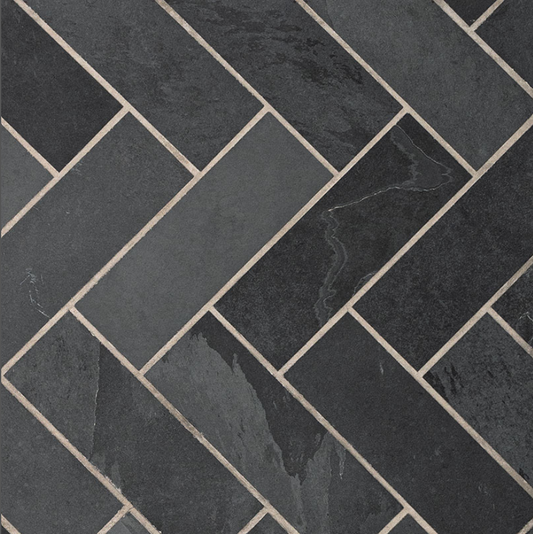 MSI - Slate Tile - Montauk Black - Gauged Finish - 4" x 12"