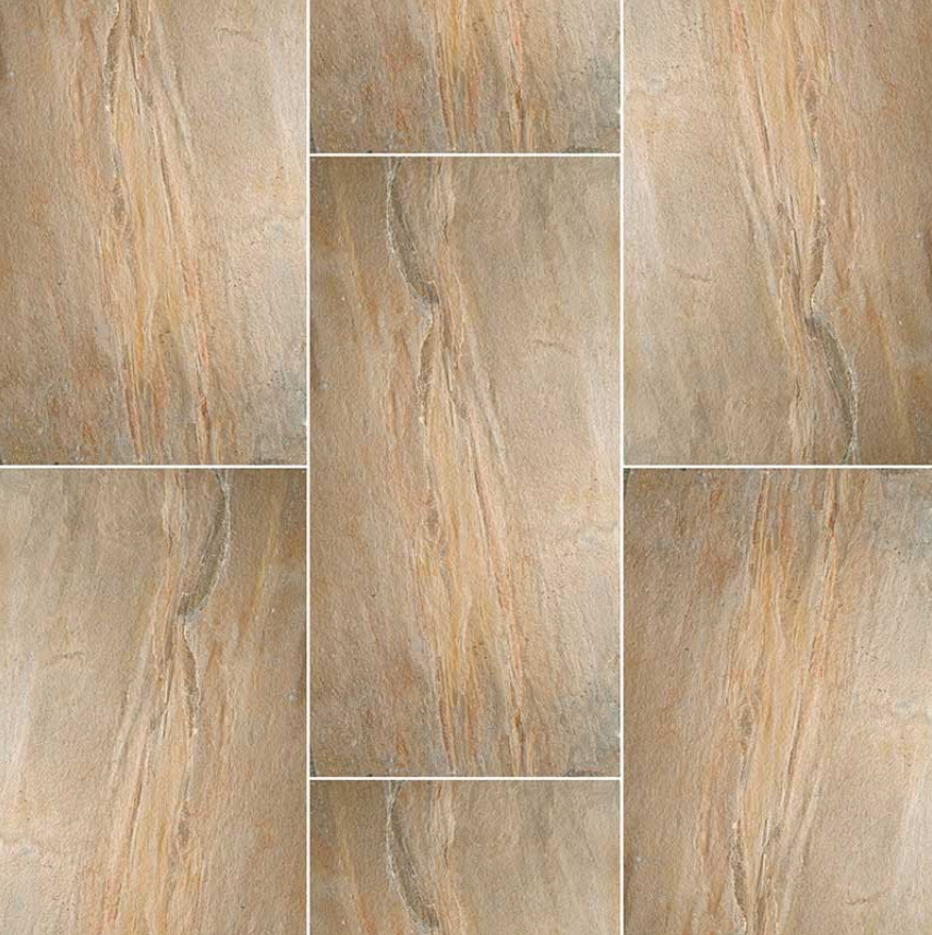 MSI - Quartzite Outdoor Tile - Golden White - 12" x 24"