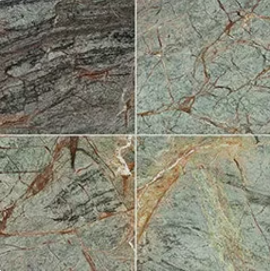 MSI - RAIN FOREST MARBLE - Tile - 12" x 12"