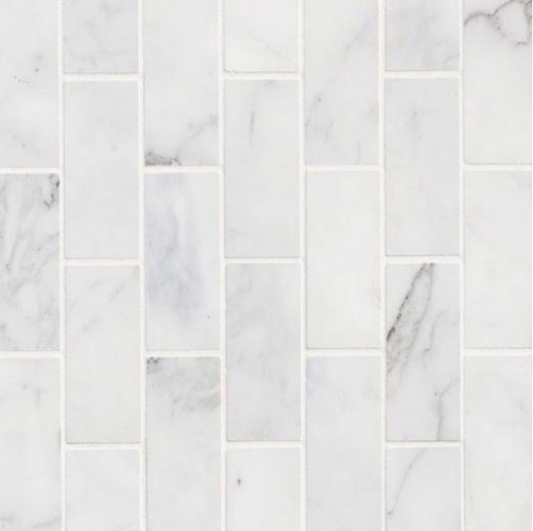MSI - Calacatta Cressa Mosaic - Tile - 2" x 4"