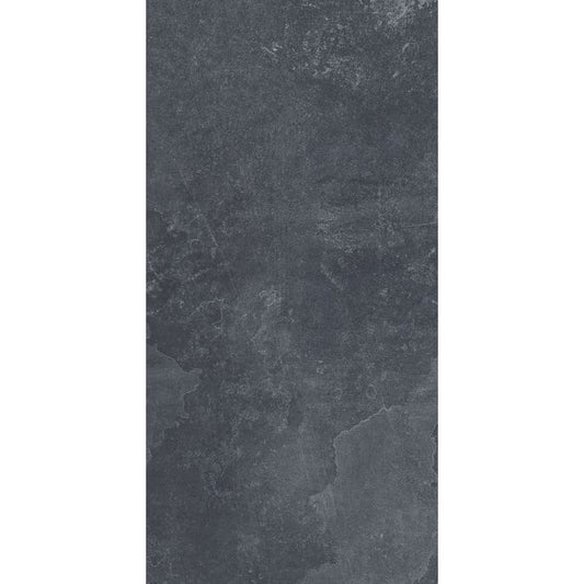 OLYMPIA TILE + STONE - Loop Series - Porcelain Tile - Antracite - 12" x 24"