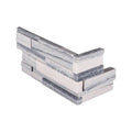MSI - Alaska Gray 3D Honed Ledger Corner - Tile - 6" x 18"