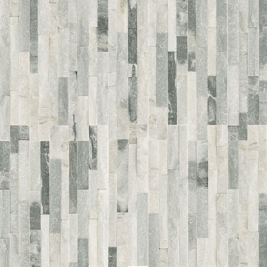 MSI - RockMount™ Stacked Stone M Series Panels -   Alaska Gray Mini - 4.5" x 16"