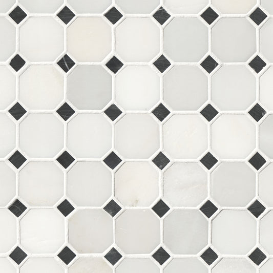MSI - Arabescato Venato Tile - White - 4" x 12"