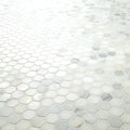 MSI - Arabescato Carrara Tile - Hexagon Mosaic - 1"
