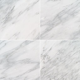 MSI - Marble Tile - Arabescato Carrara - Honed Finish - 18" x 18"