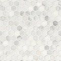 MSI - Arabescato Carrara Tile - Hexagon Mosaic - 1"