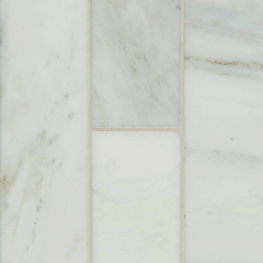 MSI - Marble Tile - Arabescato Carrara - Honed Finish - 4" x 12"