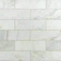 MSI - Marble Tile - Arabescato Carrara - Honed Finish - 4" x 12"