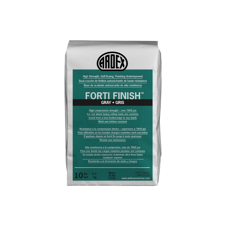 Ardex - Forti Finish Self-Drying Finishing Underlayment, Gray - 10 lb (4.5 kg) Bag