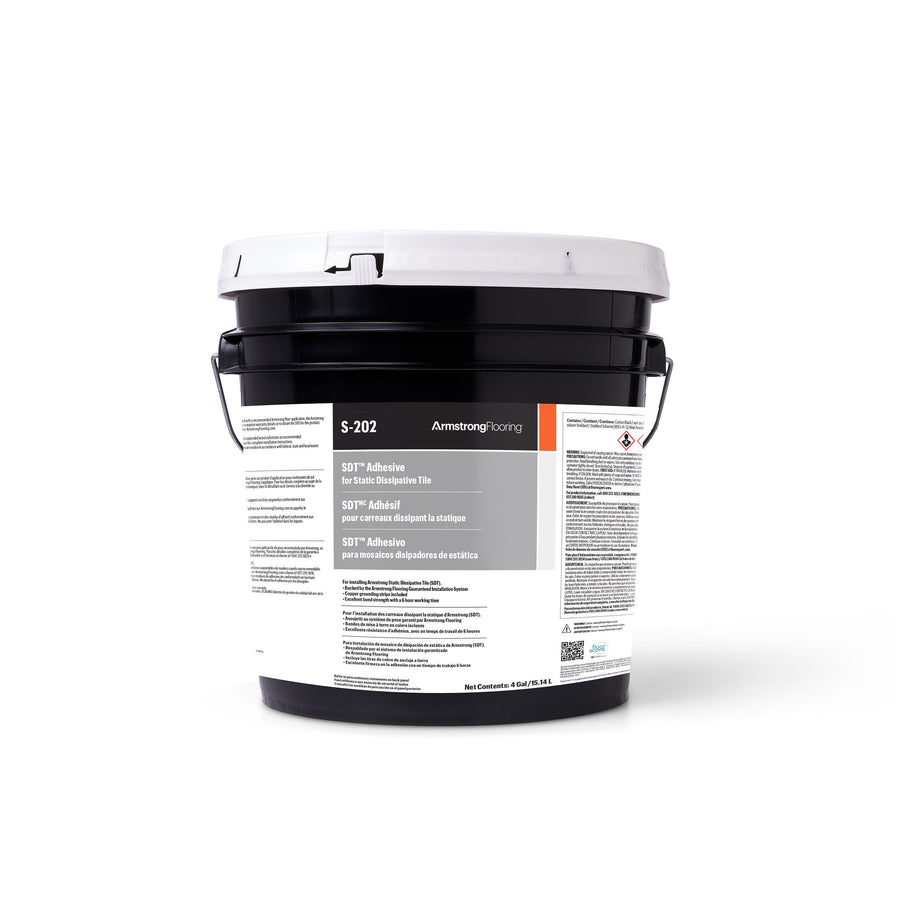 Armstrong S-202 Static Dissipative Tile Adhesive – 4 Gallon Pail (15 L)