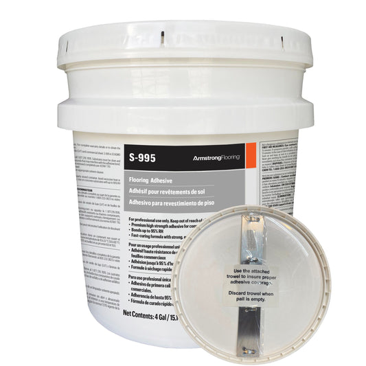 Armstrong S-995 Commercial LVT & Sheet Adhesive – 1 Gallon (3.78 L)