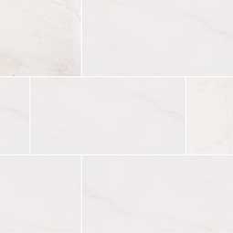 MSI - Marble Tile - Bianco Dolomite - Honed/ Bevell Finish - 12" x 24"