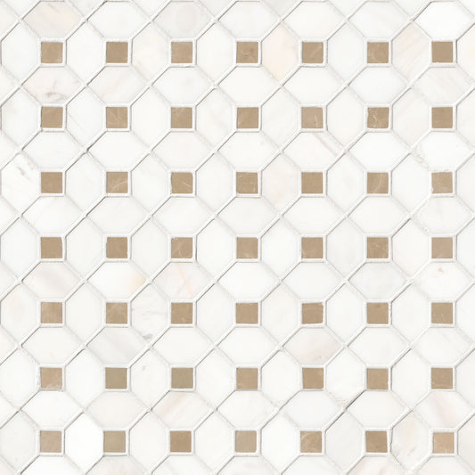 MSI - Bianco Dolomite Collection - Crema Dotty - Polished Finish
