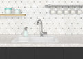MSI - Bianco Dolomite Collection - Pinwheel - Polished Finish