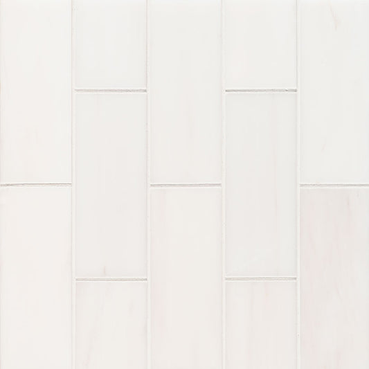 MSI - Bianco Dolomite Collection - Subway Tile - Polished Finish - 3" x 6"