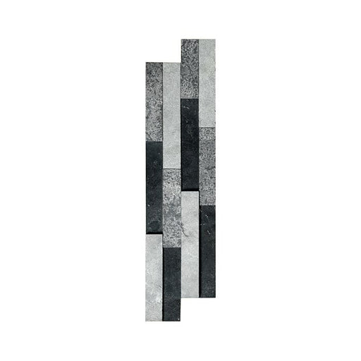 OLYMPIA TILE + STONE - Limestone Series - Tile - Blue Sand/Flammed/ - 6" x 24"