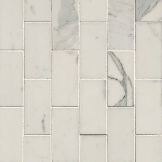 MSI - Calacatta Gold 2X4 Mosaic - Tile - 2" x 4"