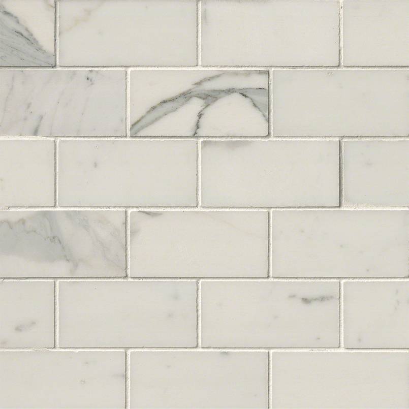 MSI - Calacatta Gold 2X4 Mosaic - Tile - 2" x 4"