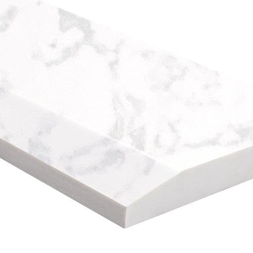 MSI - Polished Single Hollywood Threshold - Carrara White- 4" x 36" x  0.75"