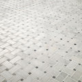 MSI - Carrara White Basketweave Honed - Tile - PATTERN