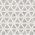 MSI - Carrara White Faceted Polished - Tile - PATTERN