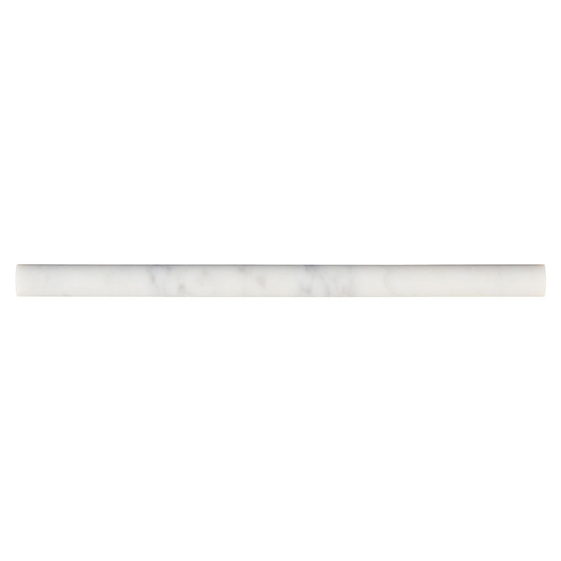 MSI - Carrara White Pencil Molding Honed - Tile - MISC.