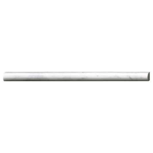 MSI - Carrara White Pencil Molding - Tile - 3/4" x 3/4"