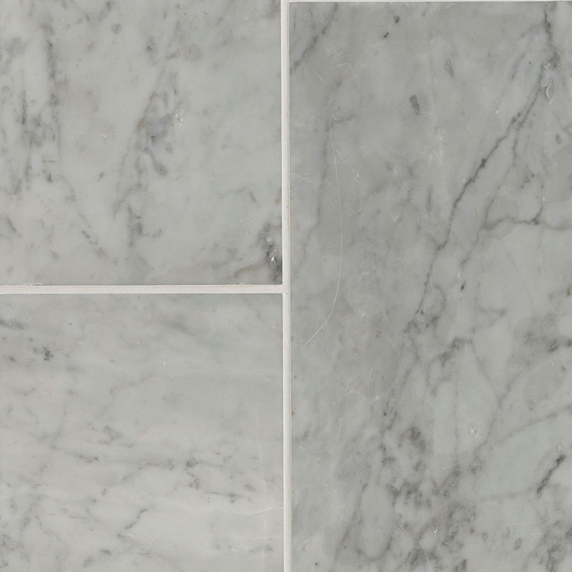 MSI - CARRARA WHITE  POLISHED - Tile - 6" x 12"
