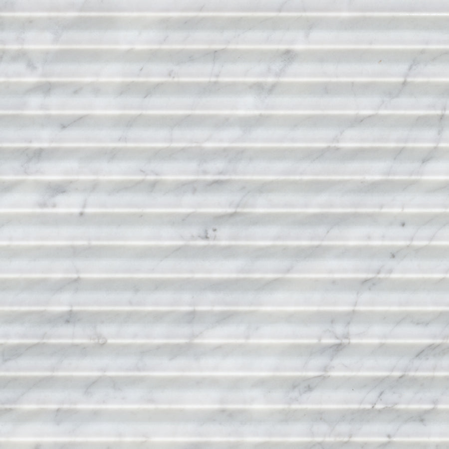 MSI - CARRARA WHITE VALENTINO FLUTO  HON - Tile - 12" x 24"