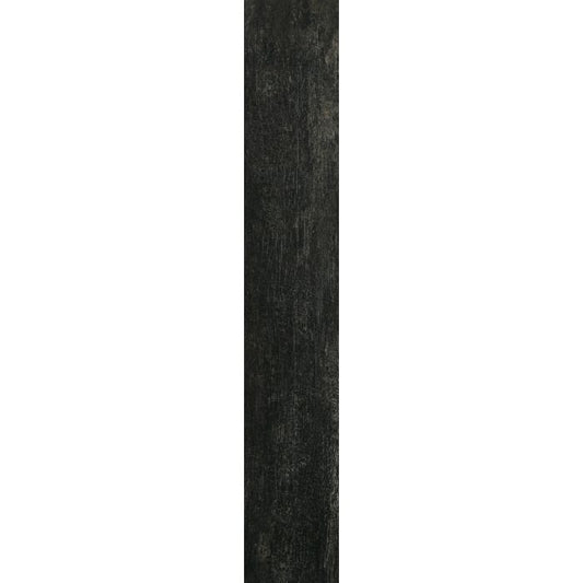 OLYMPIA TILE + STONE - Noon Series - Porcelain Tile - Charcoal - 8" x 48"